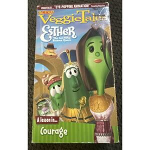 VeggieTales Esther The Girl Who Became Queen VHS 2000 **Buy 2 Get 1 Free**